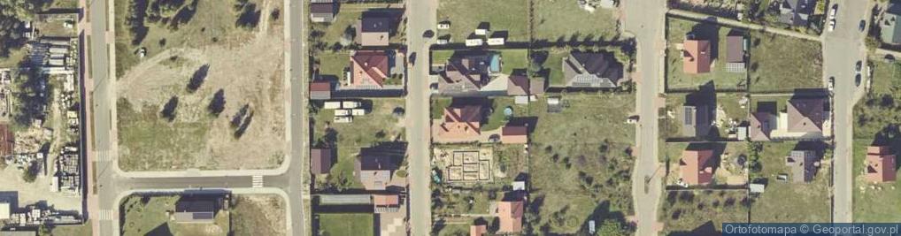 Zdjęcie satelitarne Wrzosowa ul.