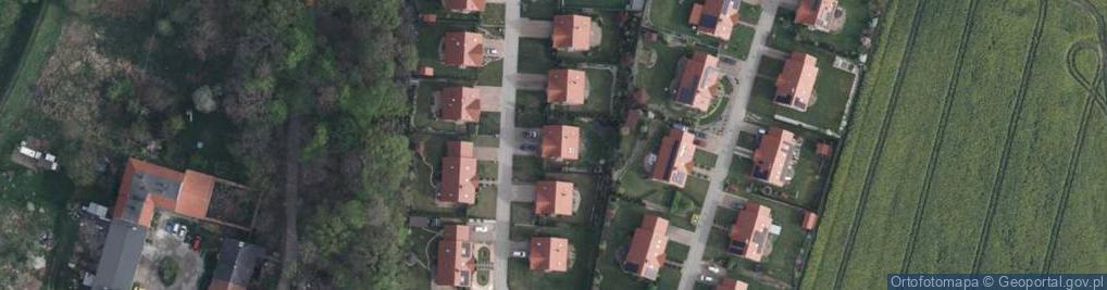 Zdjęcie satelitarne Wrzosowa ul.