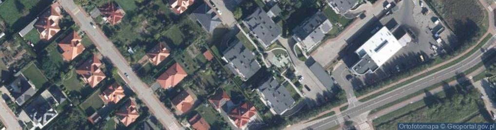 Zdjęcie satelitarne Wrzosowa ul.