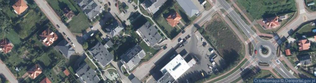 Zdjęcie satelitarne Wrzosowa ul.