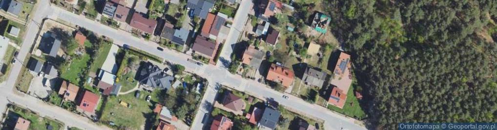 Zdjęcie satelitarne Wrzosowa ul.