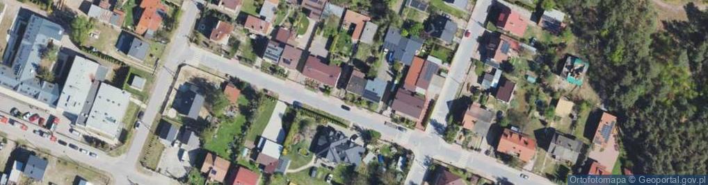 Zdjęcie satelitarne Wrzosowa ul.