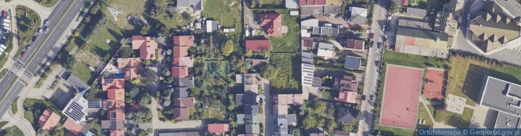 Zdjęcie satelitarne Wrzosowa ul.