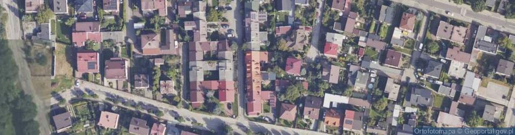 Zdjęcie satelitarne Wrzosowa ul.