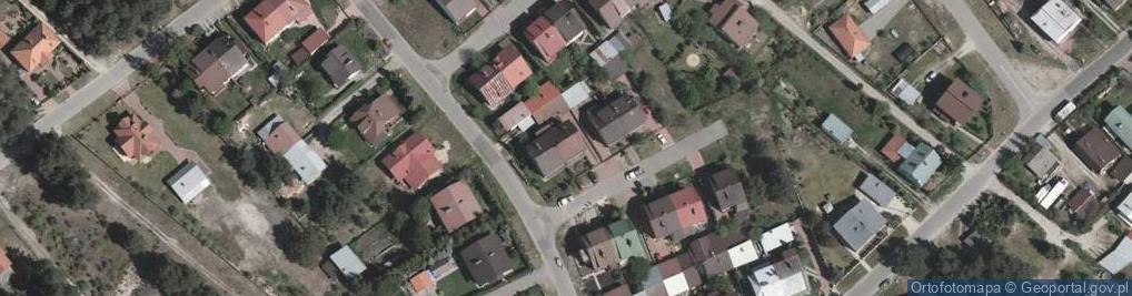 Zdjęcie satelitarne Wrzosowa ul.