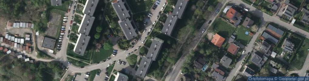 Zdjęcie satelitarne Wrębowa ul.