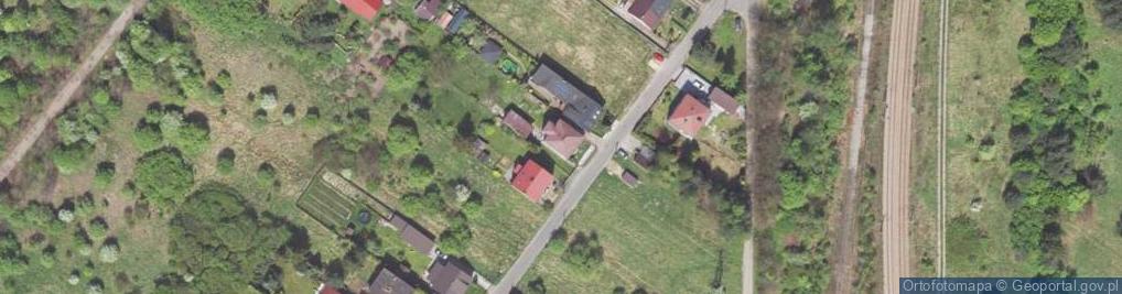 Zdjęcie satelitarne Wrzosowa ul.