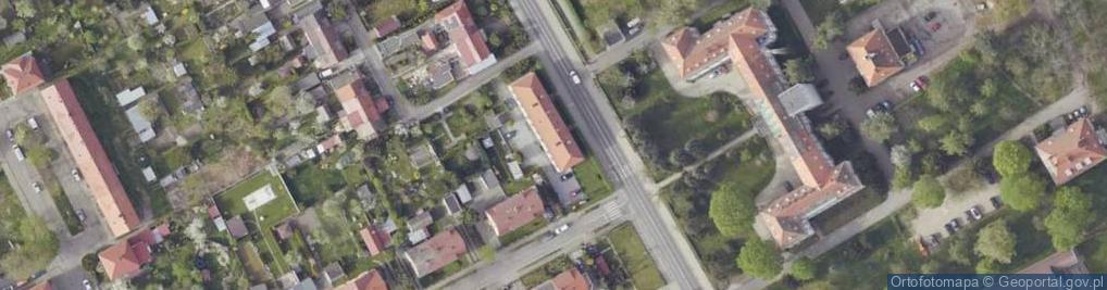 Zdjęcie satelitarne Wrocławska ul.