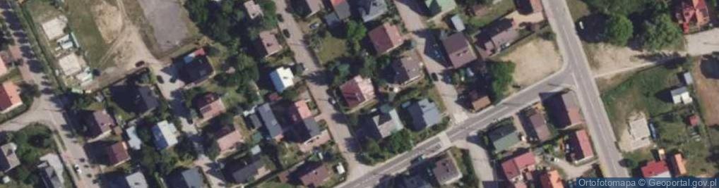 Zdjęcie satelitarne Wróbla ul.