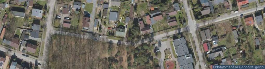 Zdjęcie satelitarne Wrzosowa ul.