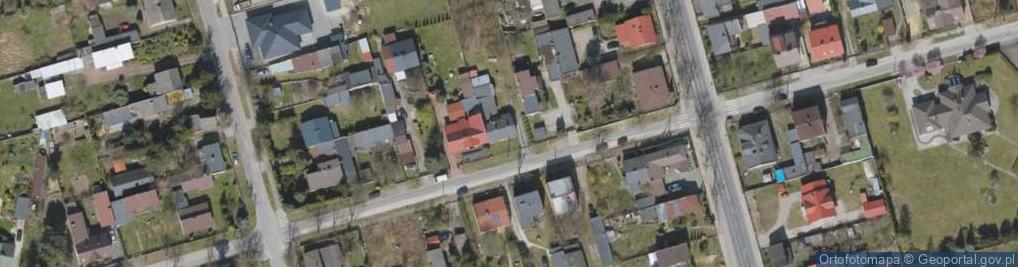 Zdjęcie satelitarne Wrzosowa ul.