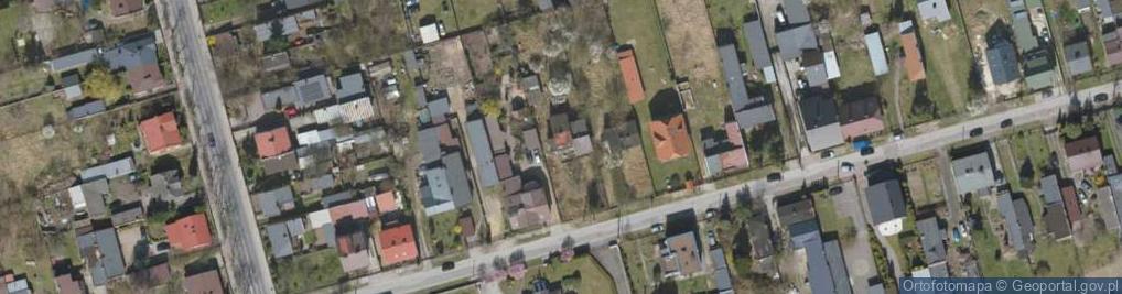 Zdjęcie satelitarne Wrzosowa ul.