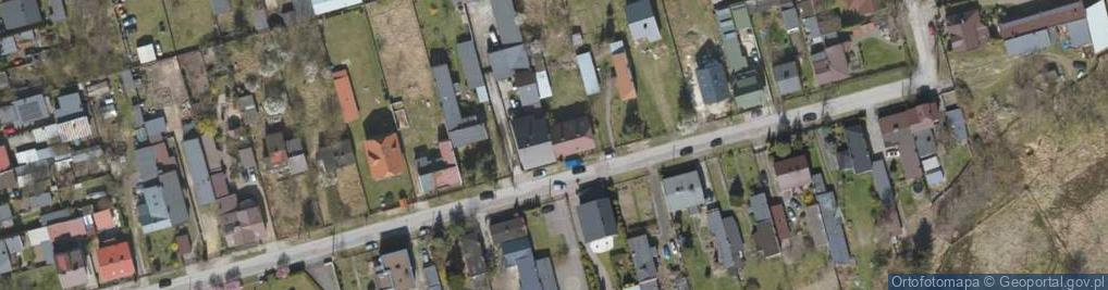 Zdjęcie satelitarne Wrzosowa ul.