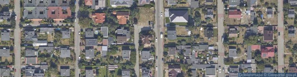 Zdjęcie satelitarne Wrzosowa ul.