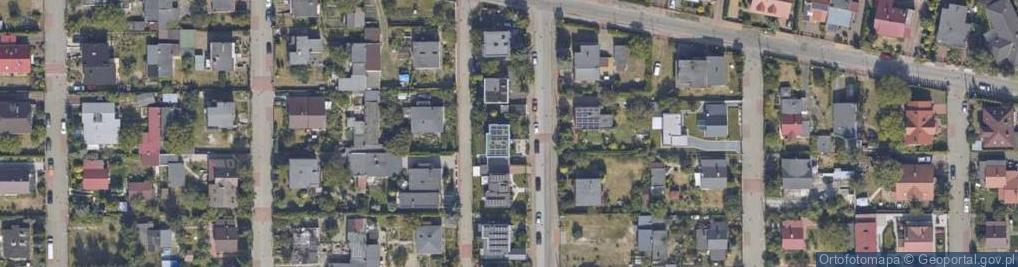 Zdjęcie satelitarne Wrzosowa ul.