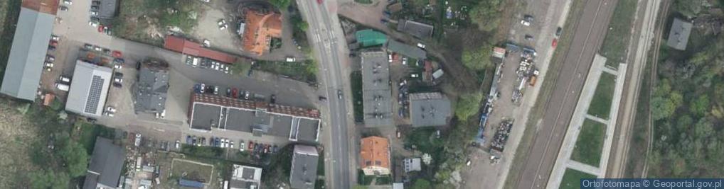 Zdjęcie satelitarne Wrocławska ul.