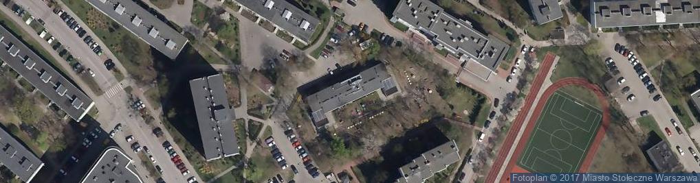 Zdjęcie satelitarne Wrzeciono ul.