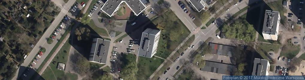 Zdjęcie satelitarne Wrzeciono ul.