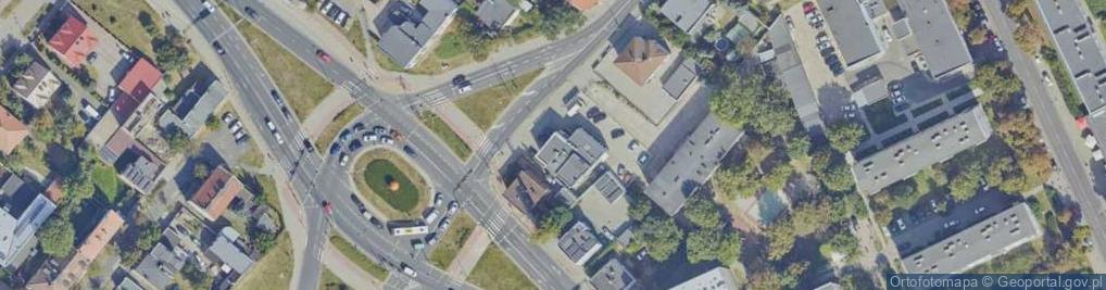 Zdjęcie satelitarne Wronia ul.