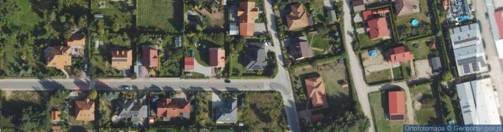 Zdjęcie satelitarne Wrzosowa ul.