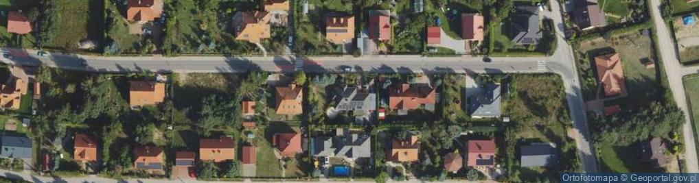Zdjęcie satelitarne Wrzosowa ul.