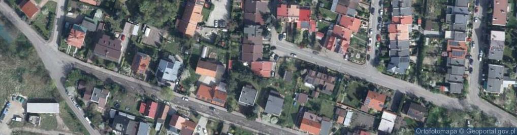 Zdjęcie satelitarne Wrzosowa ul.