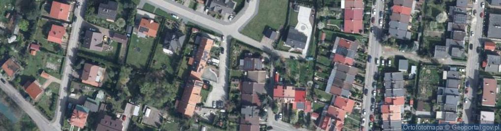 Zdjęcie satelitarne Wrzosowa ul.