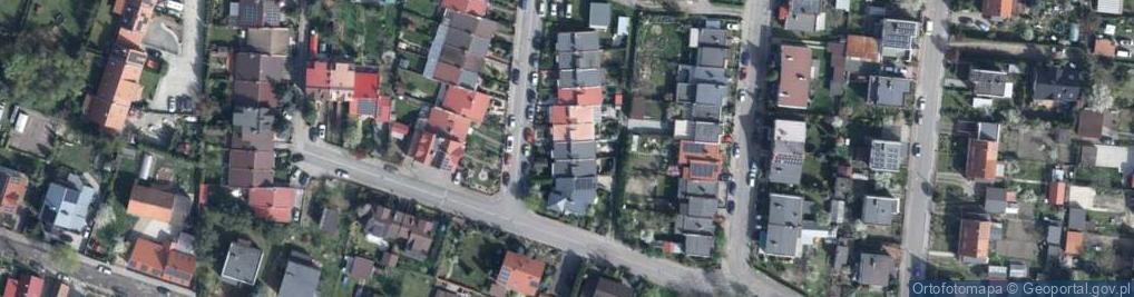 Zdjęcie satelitarne Wrzosowa ul.