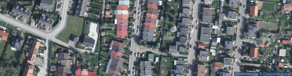 Zdjęcie satelitarne Wrzosowa ul.