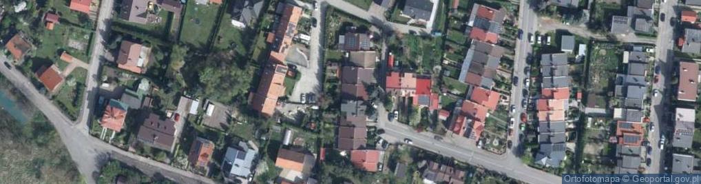 Zdjęcie satelitarne Wrzosowa ul.