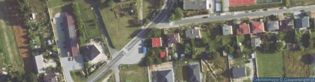 Zdjęcie satelitarne Wróblew ul.