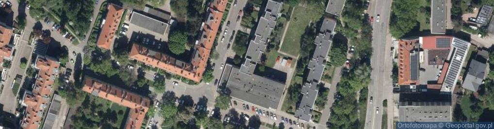Zdjęcie satelitarne Wróbla ul.