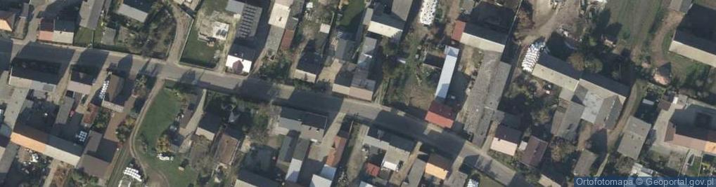 Zdjęcie satelitarne Wrotków ul.