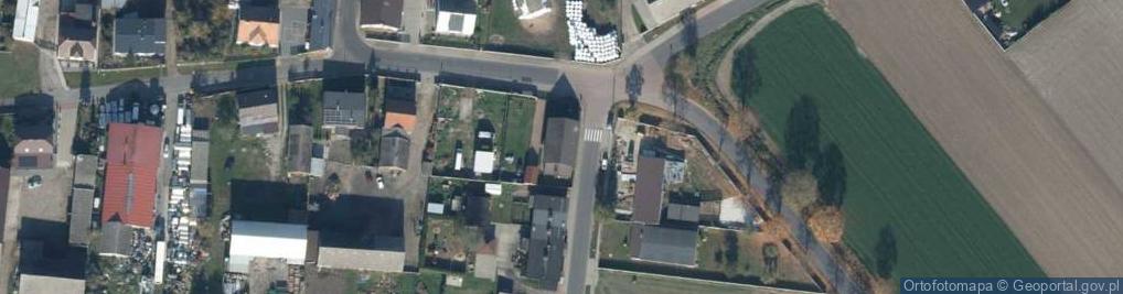 Zdjęcie satelitarne Wróżewy ul.