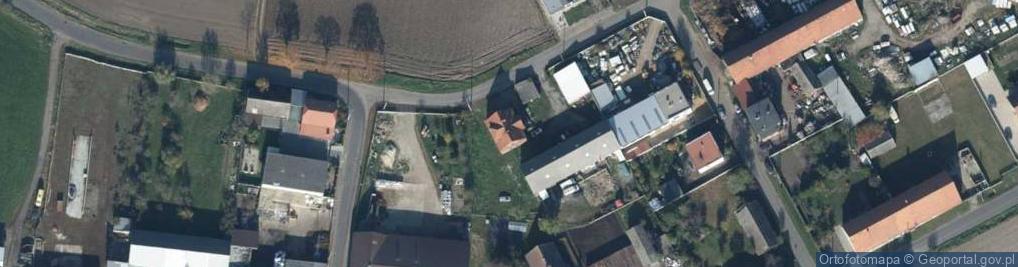 Zdjęcie satelitarne Wróżewy ul.