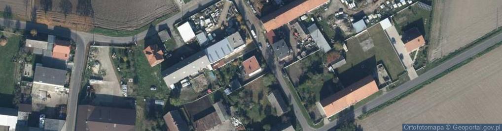 Zdjęcie satelitarne Wróżewy ul.