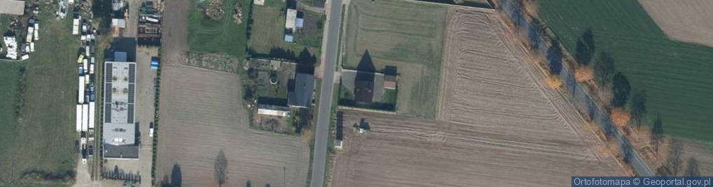 Zdjęcie satelitarne Wróżewy ul.