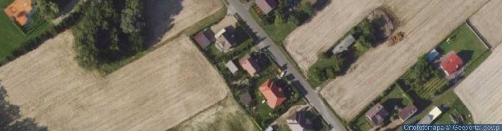 Zdjęcie satelitarne Wrząca Wielka ul.