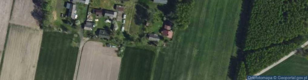 Zdjęcie satelitarne Wrzeszczewice-Tomaszew ul.