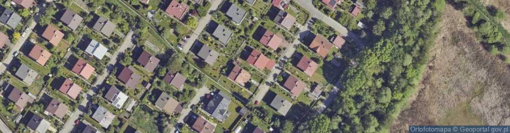Zdjęcie satelitarne Wrzosowa ul.