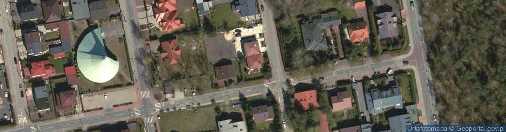 Zdjęcie satelitarne Wrzosowa ul.