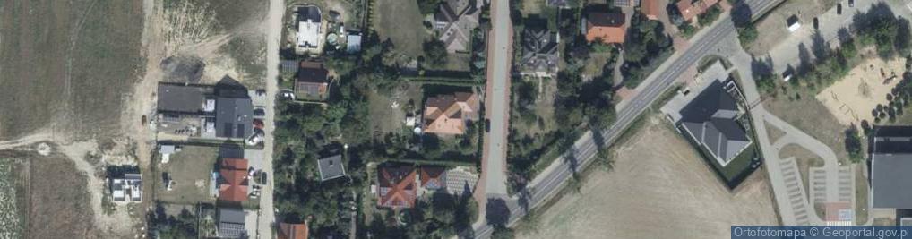 Zdjęcie satelitarne Wrzosowa ul.