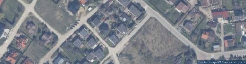 Zdjęcie satelitarne Wryczy, ks. ul.