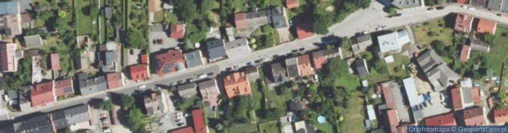 Zdjęcie satelitarne Wszystkich Świętych ul.