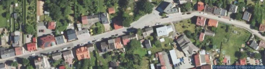 Zdjęcie satelitarne Wszystkich Świętych ul.