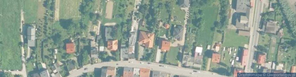 Zdjęcie satelitarne Wszystkich Świętych ul.