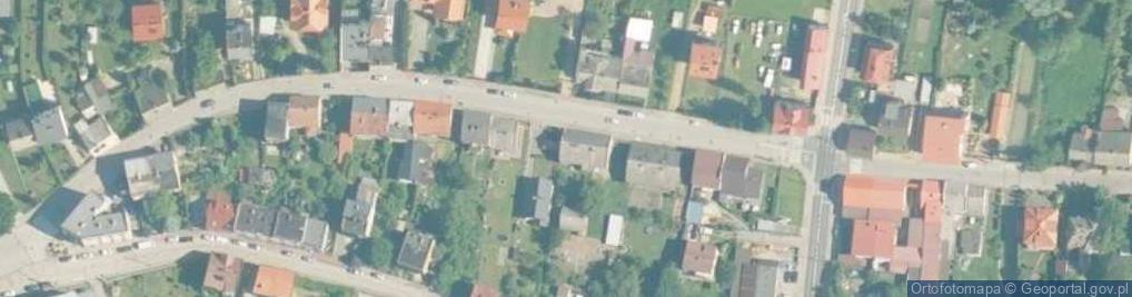 Zdjęcie satelitarne Wszystkich Świętych ul.