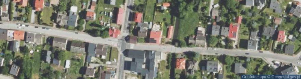 Zdjęcie satelitarne Wszystkich Świętych ul.