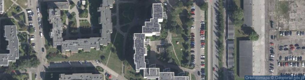 Zdjęcie satelitarne Wschodnia ul.