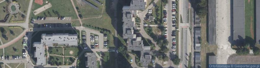 Zdjęcie satelitarne Wschodnia ul.